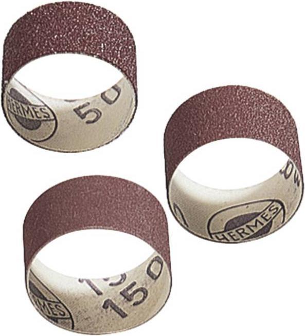 Immagine prodotto wolfcraft Set di nastri abrasivi per cilindro abrasivo, 3 pezzi. (50, 80, 150)