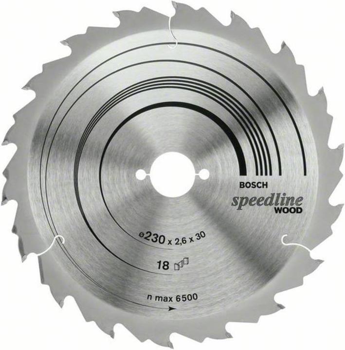 Bosch Professional Zubehör Lama per sega circolare PRO Wood, 130 x 2 x 16 mm