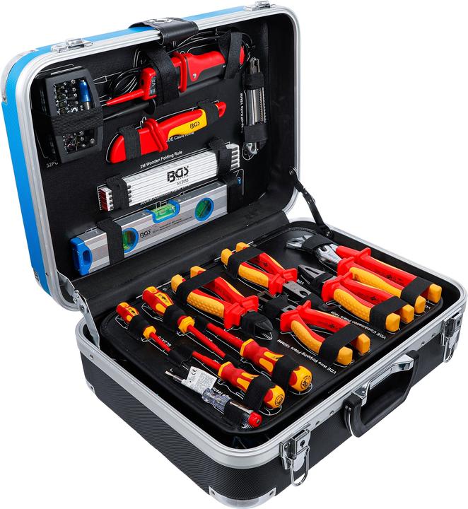 Image du produit BGS Caisse à outils pour électricien 118 pièces (118 pièces)