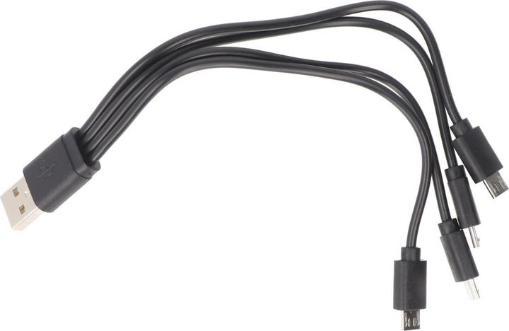 Produktbild Keeppower USB-Verteiler Typ-A auf 4 x Micro USB Länge: 0,2 m bis 2,1A (0.20 m, USB 2.0)