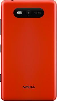 Image du produit Nokia Lumia 820 (8 Go, Red, Rouge, 4.30", SIM simple, 8 Mpx, 4G)