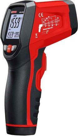 Actual product image Rs Pro RS-836 Infrared Thermometer 20:1, up to +1000°C, Celsius/Fahrenheit
