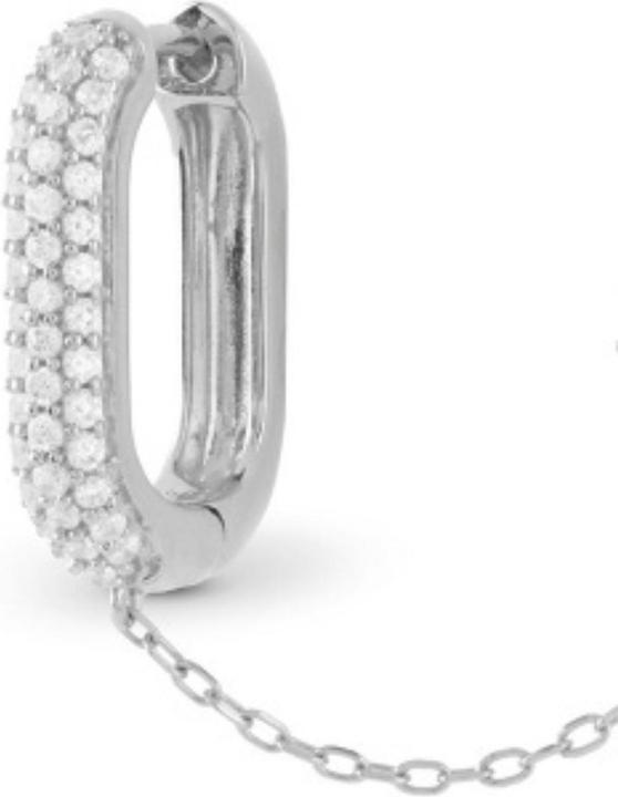 Produktbild Guess 17MM NUANCE PAVE&PEND EARCUFF Ohrringe (Sterling Silber)