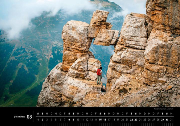 Produktbild Dolomiten Premiumkalender 2026 (50 x 35 cm, Deutsch)