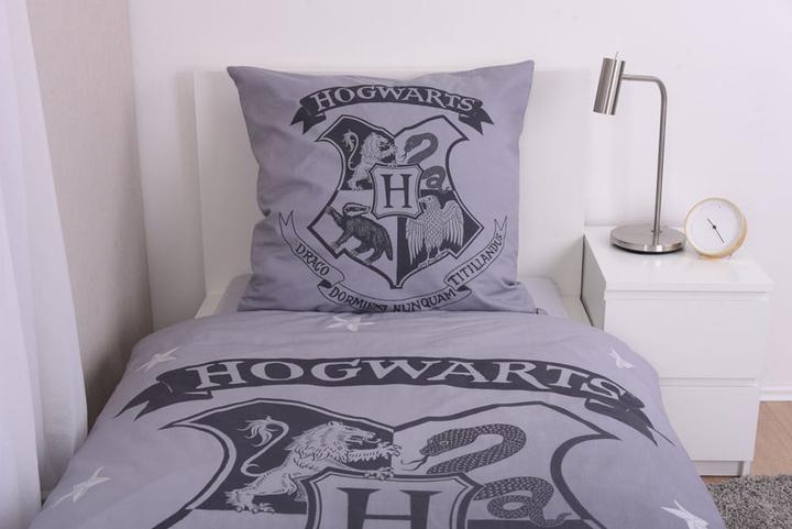 Actual product image Herding Harry Potter bed linen grey 135 x 200 cm / 80 x 80 cm