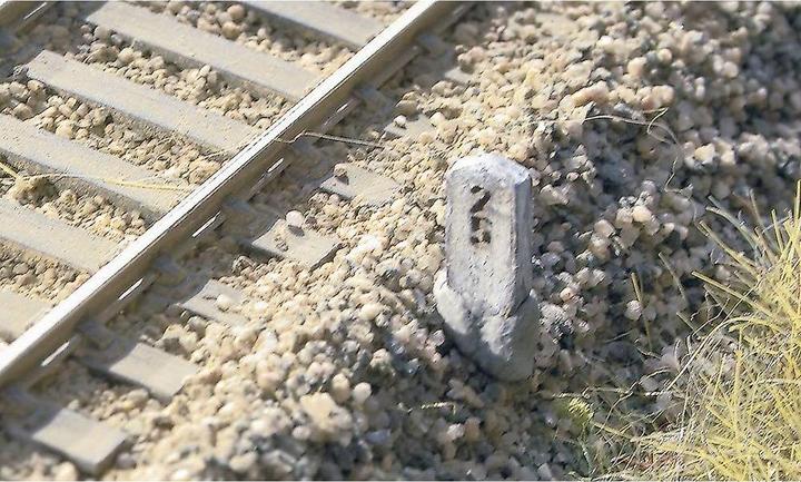 Actual product image MBZ 80007 H0 Kilometre stones