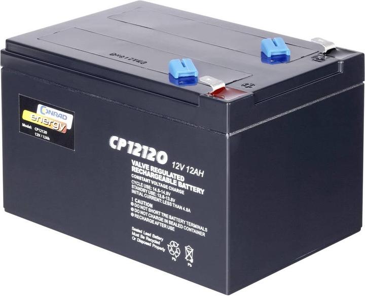 Produktbild Conrad energy Bleiakku 12 V 12 Ah energy 12 (12 V, 12000 mAh)
