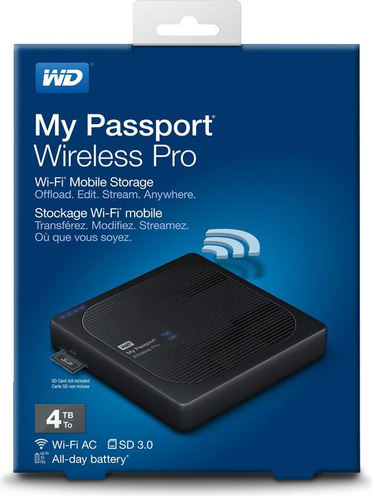 Image du produit WD Mon passeport sans fil Pro (4 To)