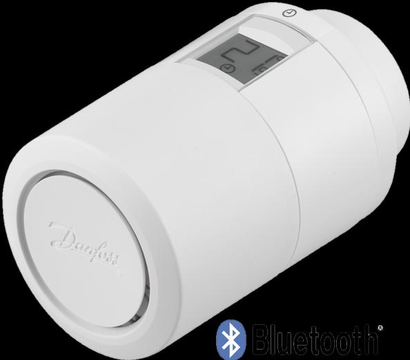 Actual product image Danfoss ECO radio radiator thermostat