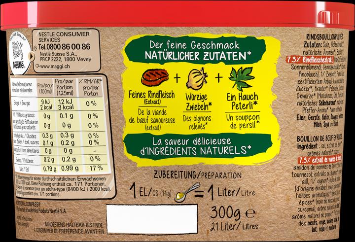 Image du produit Maggi Natural Bouillon de boeuf en poudre