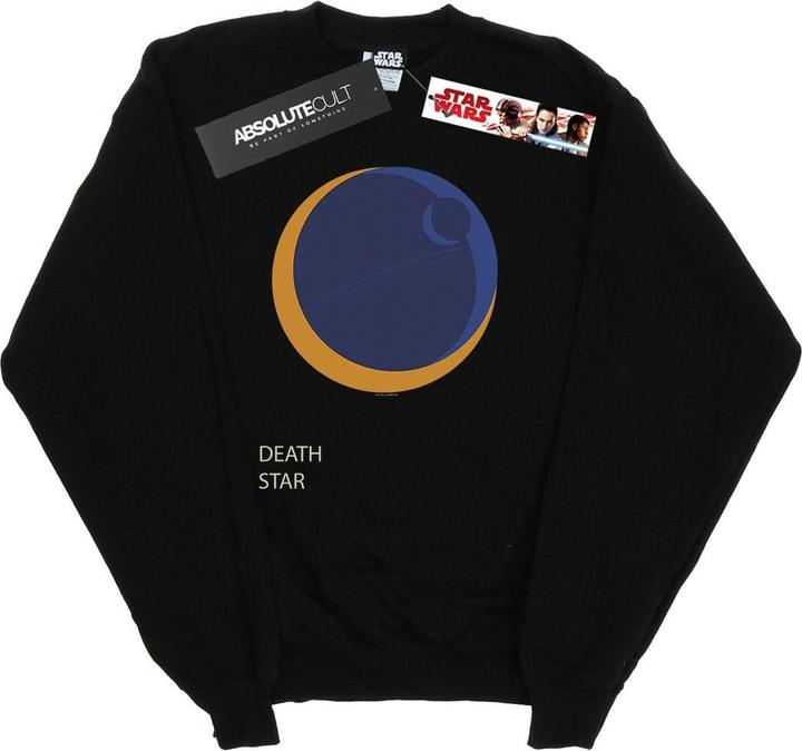 Actual product image Star Wars Mens Death Star Sweatshirt (S)