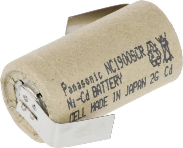 Produktbild Panasonic Spezial-Akku Sub-C Z-Lötfahne (1 Stk., Sub-C, 1900 mAh)