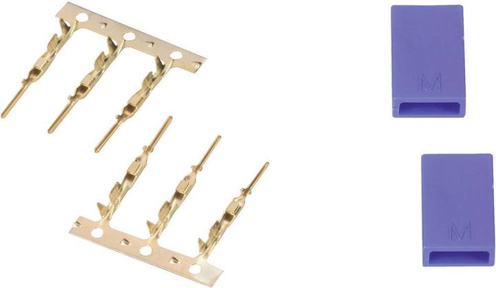 Modelcraft Servo-Stecker lose JR 1 Paar