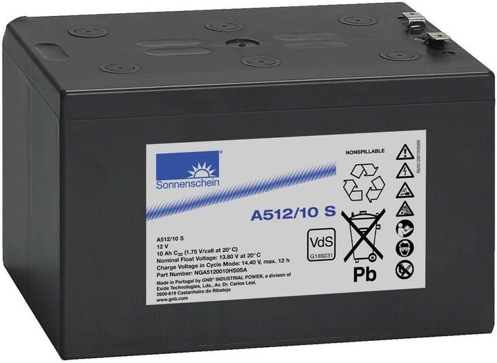 Produktbild Sonnenschein Bleiakku 12 V 10 Ah GNB A512/1 (12 V, 10000 mAh)
