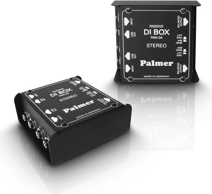 Immagine prodotto Palmer Audio DI Box passiva a 2 canali Pro PAN (Scatola DI)