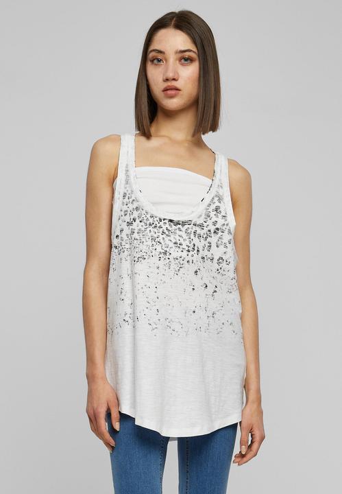 Produktbild Urban Classics Ladies Long Leo Print Loose Tank (XS)