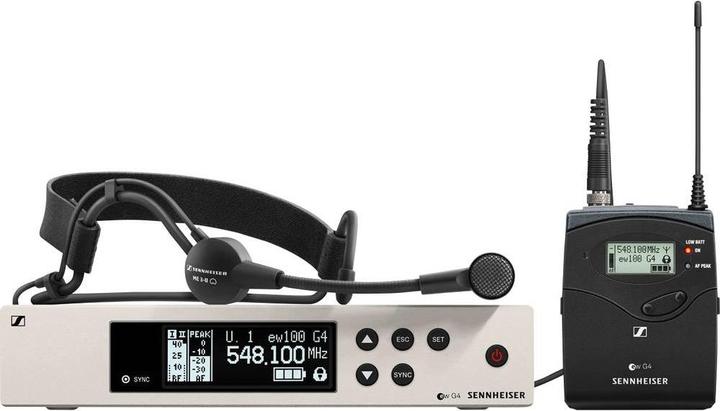 Produktbild Sennheiser Headset Funkmikrofon-Set ew 100 G4-ME3-B