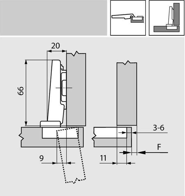 Produktbild Blum Clip top