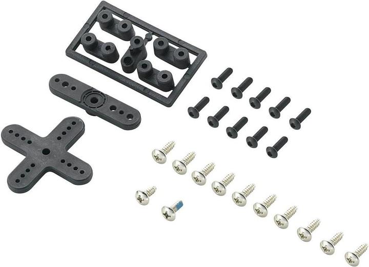 Modelcraft Kunststoff Servohebel Set Pass