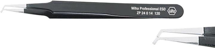 Image du produit Wiha Pincette CMS plate, courbe 45