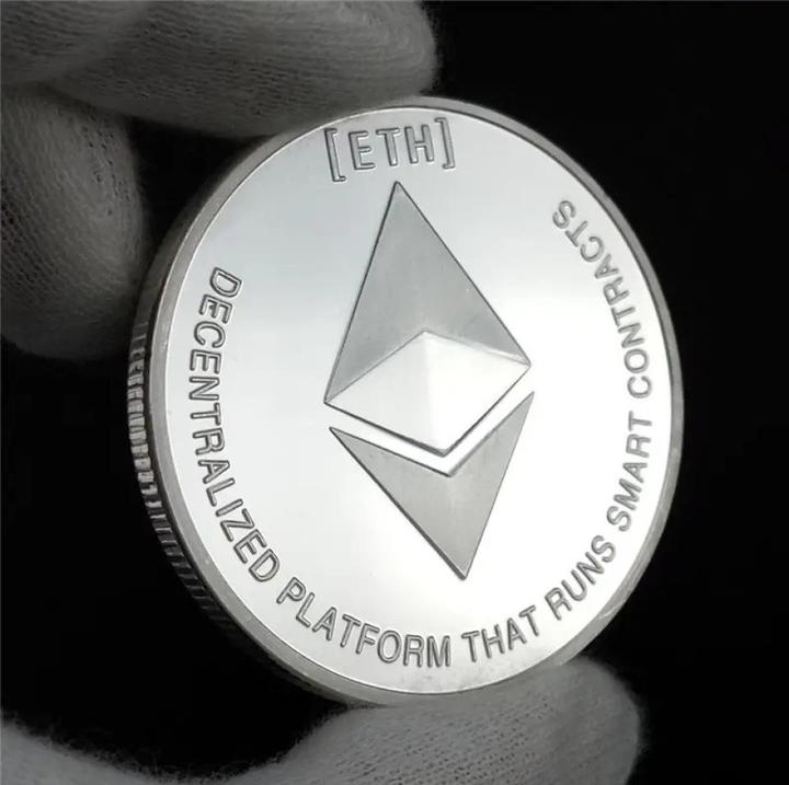 Actual product image Crypto Novelty Ethereum Cryptocurrency Souvenir Novelty Item Coin