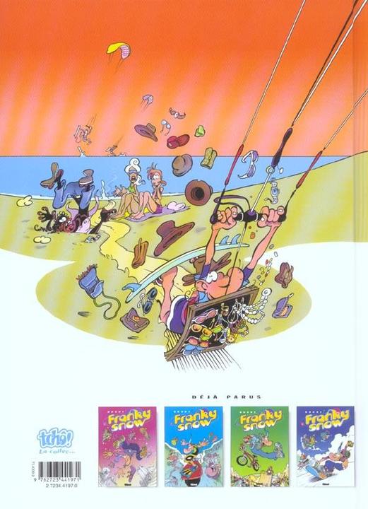 Actual product image Franky Snow tome 5 : une vague de fraîcheur (French, Beech Eric, 2003)