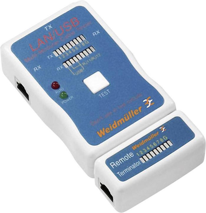 Image du produit Weidmüller LAN USB TESTER Câble réseaup