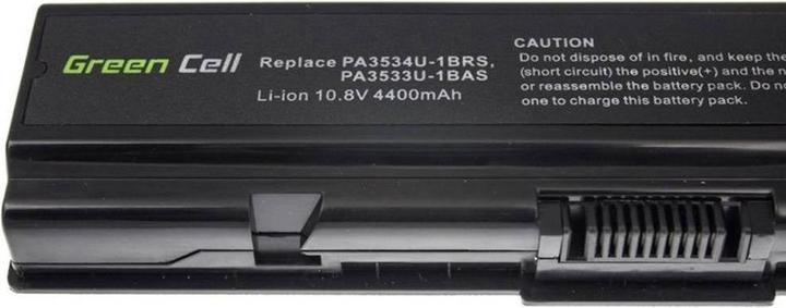 Produktbild GreenCell TS01 - Akku - Toshiba - Satellite A200 A300 A500 L200 L300 L500 (6 Zellen, 4400 mAh)