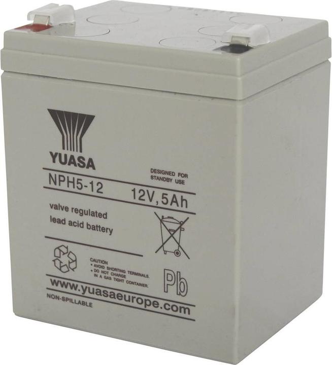 Produktbild Yuasa Bleiakku 12 V 5 Ah NPH 5-12 NP (12 V, 5000 mAh)