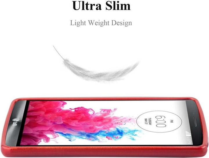Actual product image Cadorabo TPU Brushed Cover (LG G3 Stylus)