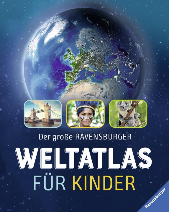 Produktbild Ravensburger Der grosse Weltatlas für Kinder (Deutsch, Andrea Schwendemann, 2019)