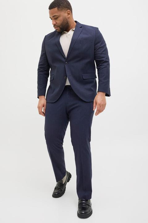 Produktbild Jack & Jones Plus Size Regular Fit Anzug Einreihiger Blazer und Hose (60)