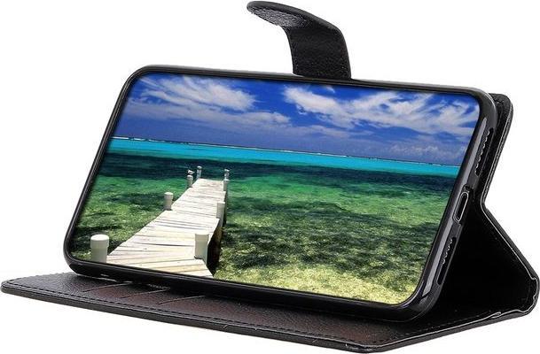 Actual product image MU Classic Litchi Leather Bookcover Series (Samsung Galaxy A53 5G)