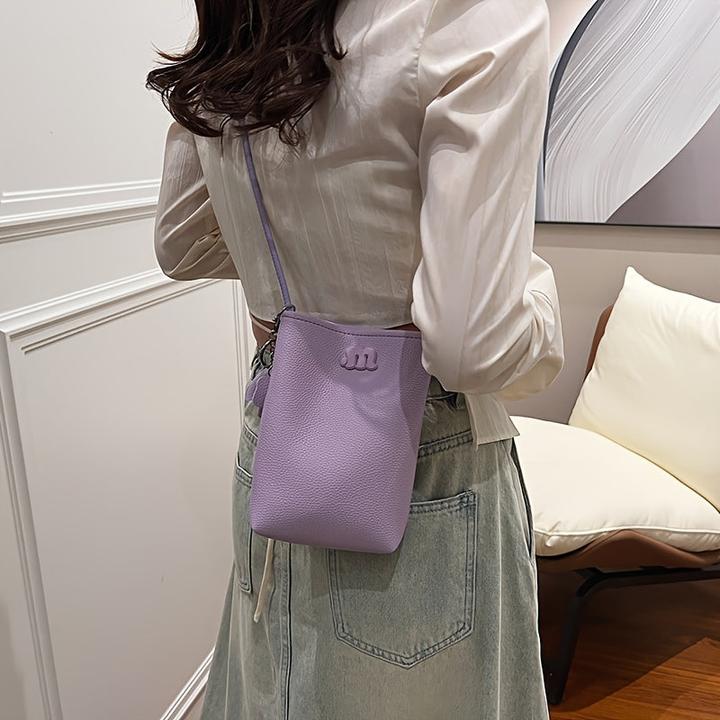 Immagine prodotto Only-Bags.Store Mini borsa a tracolla carina, borsa mobile a forma di elefante, borsa a tracolla a secchiello alla