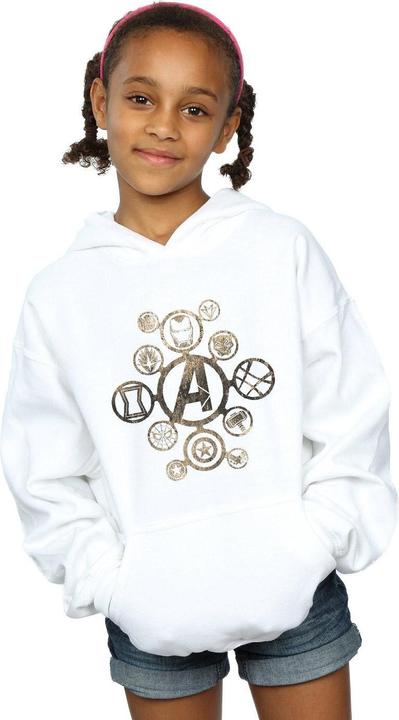 Immagine prodotto Avengers Infinity War Icons Felpa con Cappuccio Ragazze (116)