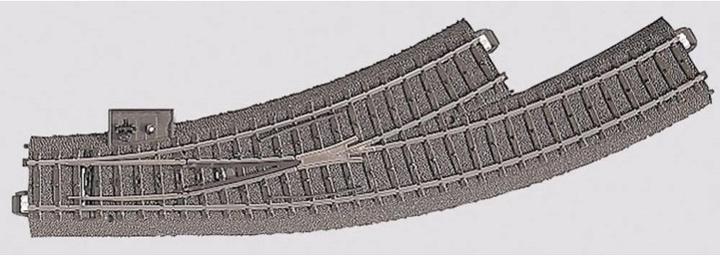 Märklin H0 C Track (con ballast) 24671 (Traccia H0)