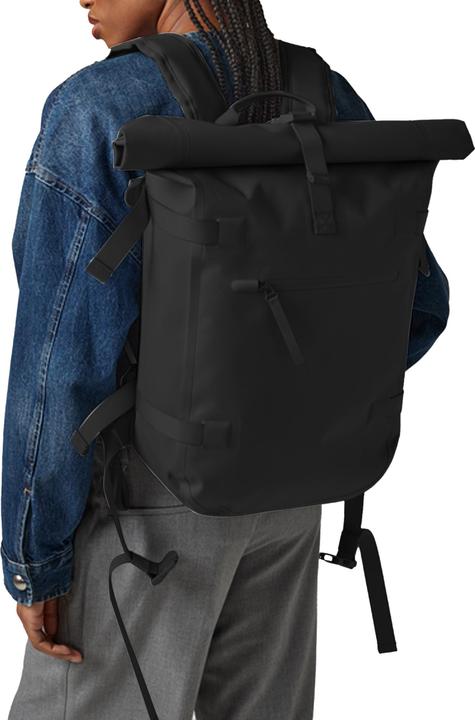 Actual product image Quadral Tailored Luxe Roll Top Backpack (18 l)