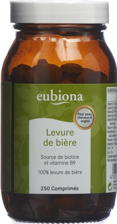 Produktbild Eubiona Bierhefe Tablette (250 Stück, Tabletten, 100 g)