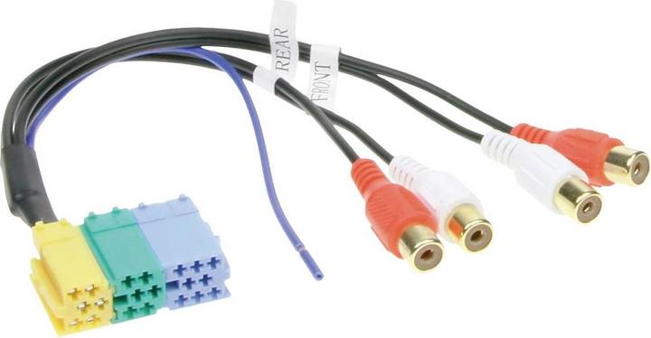 Image du produit ACV Adaptateur préamplificateur Mini ISO RCA