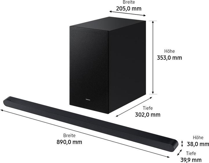 Produktbild Samsung HW-S710GD/ZG (250 W, 3.1 Kanal)
