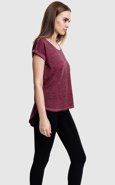 Immagine prodotto Urban Classics Tee lungo da donna a forma di schienale con tintura spray (XS)