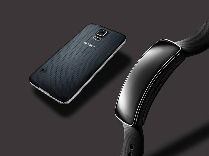Actual product image Samsung Gear Fit SM-R350