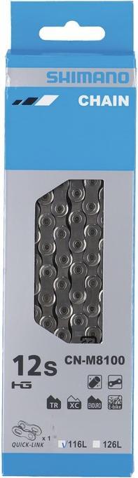 Actual product image Shimano Deore CN-M8100 (12-speed)