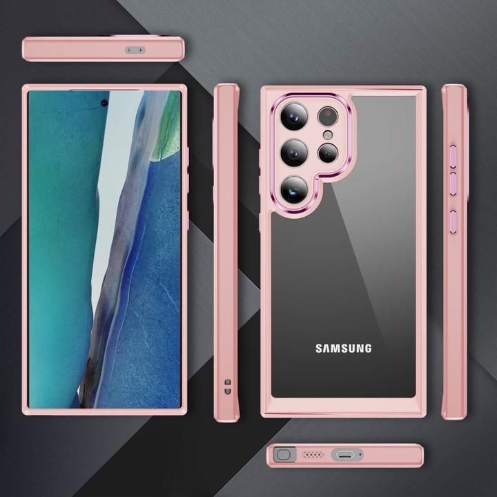 Actual product image Cover-Discount Case with camera protection pink (Samsung Galaxy S24 Ultra)