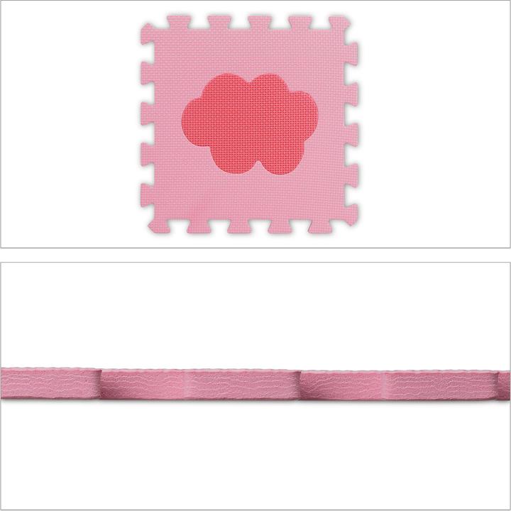 Produktbild Relaxdays Puzzlematte mit Rand (31.5 x 31.5 x 1 cm)