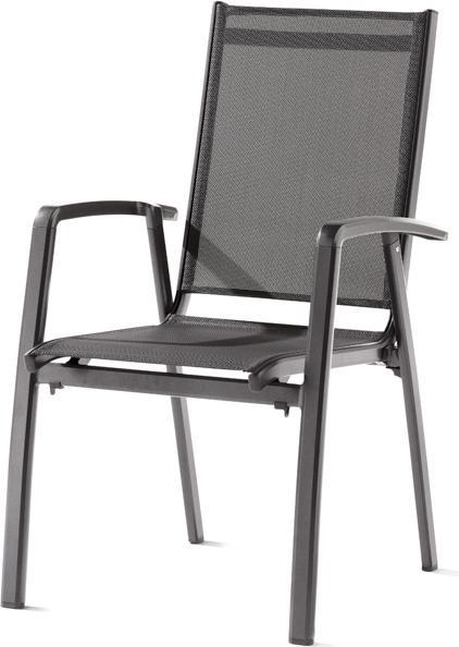 Actual product image Sieger Salerno Stacking Chair Aluminium