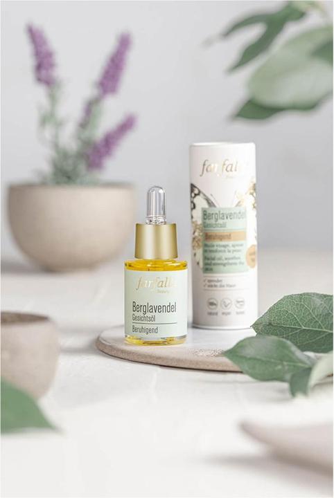 Immagine prodotto Farfalla Beruhigendes Gesichtsöl Berglavendel (15 ml, Olio viso)