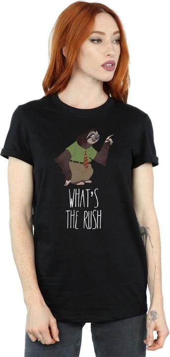 Immagine prodotto Disney Zootropolis What's The Rush Maglietta Ampia Donna (L)
