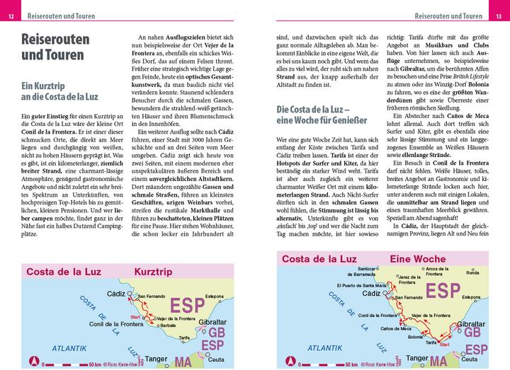 Actual product image Reiseführer Costa de la Luz - mit Sevilla (German, Hans-Jürgen Fründt, 2024)