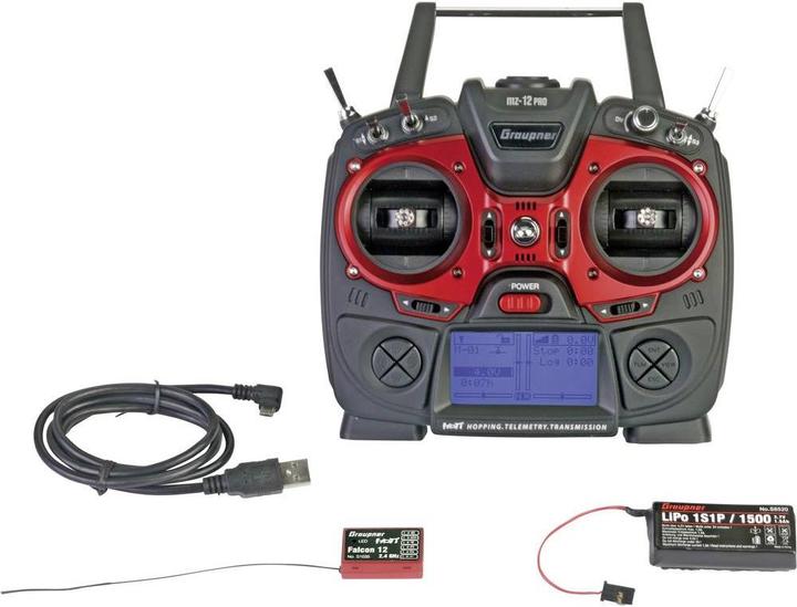 Graupner mz-12 PRO HoTT télécommande à main